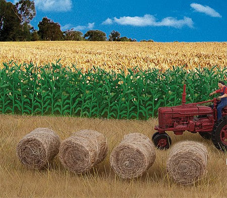 Walthers SceneMaster 4157 HO Scale Round Hay Bale - 20-Pack