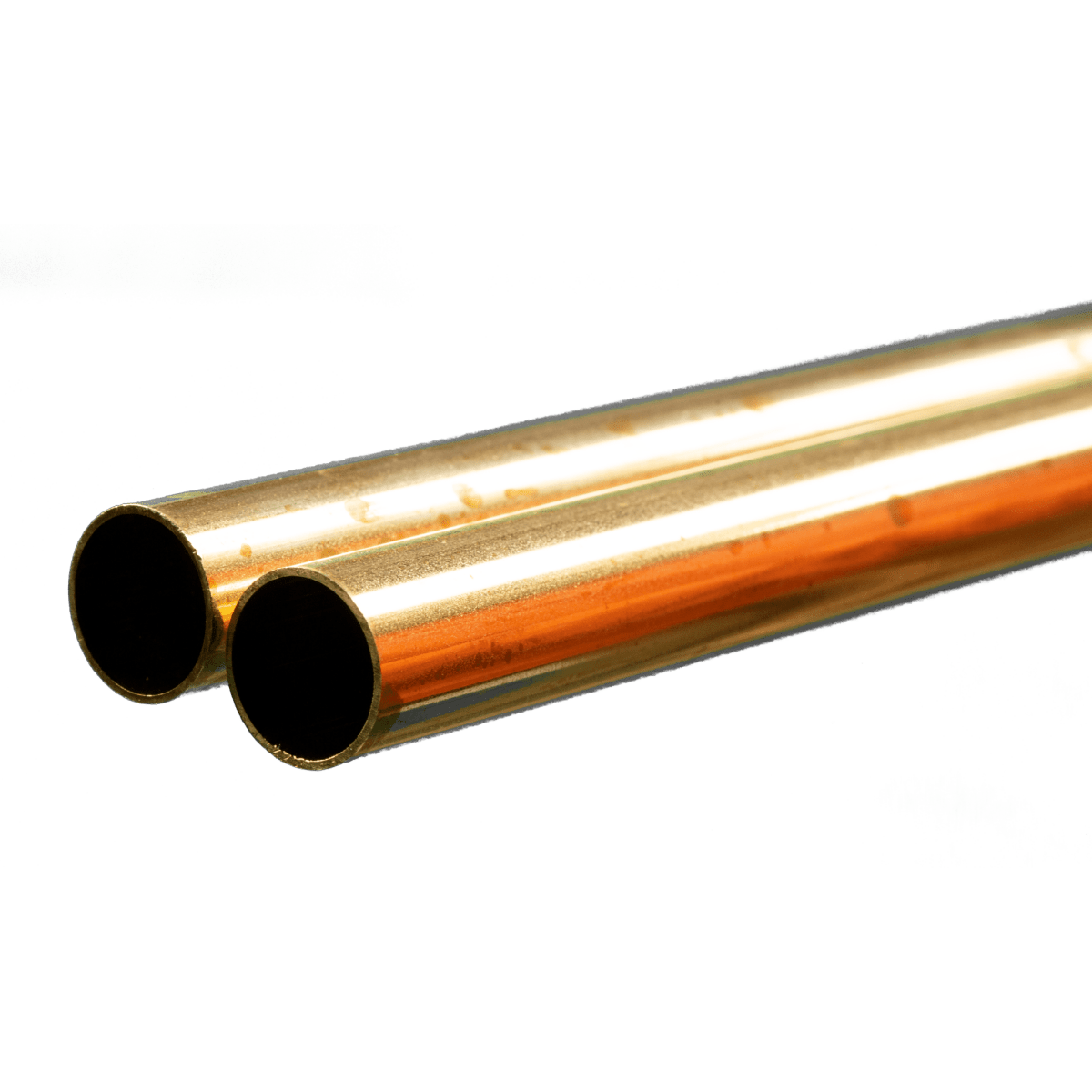 K&S 9223 Round Brass Tube 11/16" OD x 0.029" Wall x 36" Long (2 Pieces) - Oakville Model Trains Depot