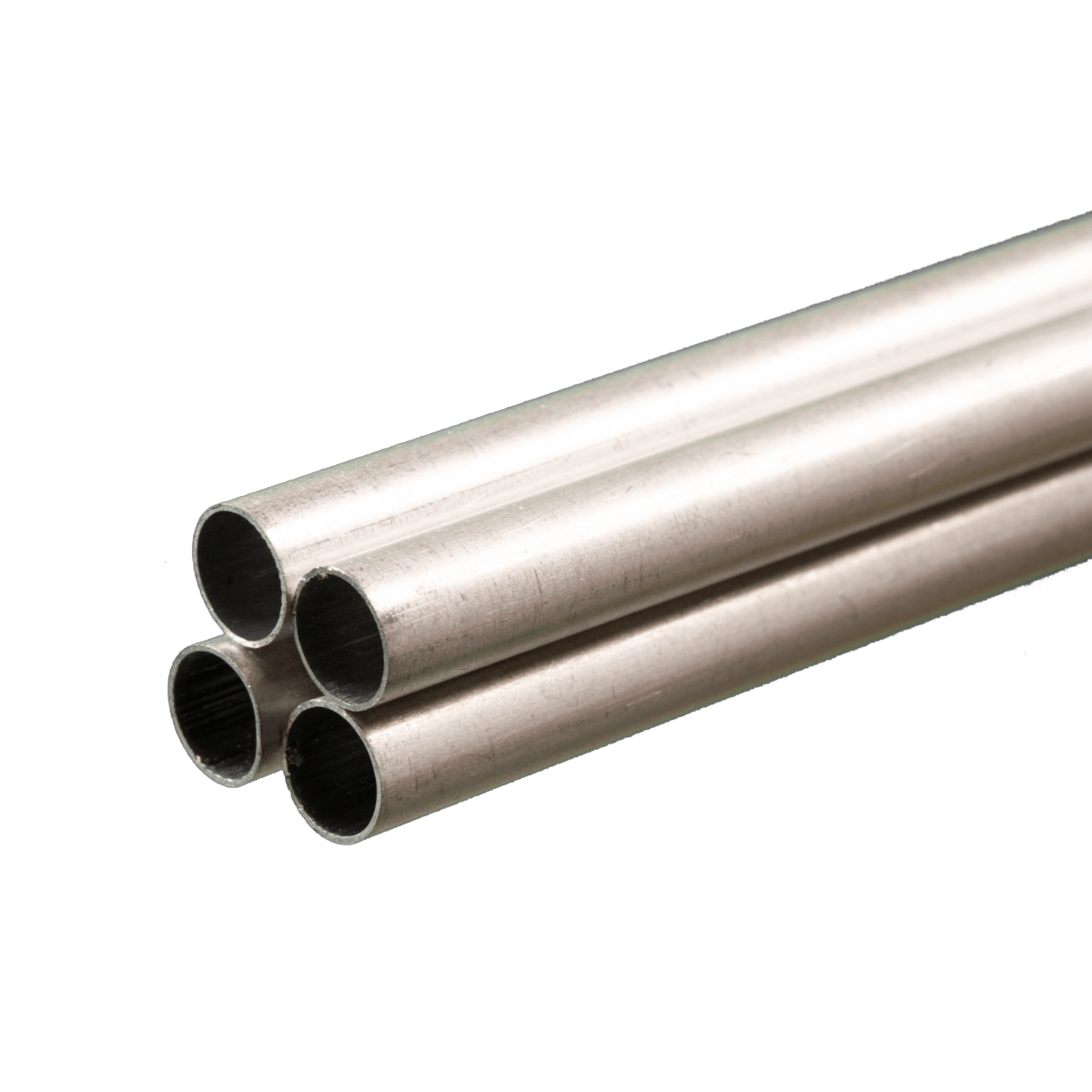 K&S 9315 Round Aluminum Tube 3/8" OD x 0.035" Wall x 36" Long (4 Pieces) - Oakville Model Trains Depot