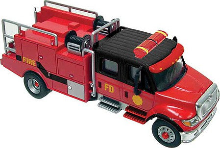Walthers SceneMaster 11920 HO Scale International(R) 7600 Fire Truck