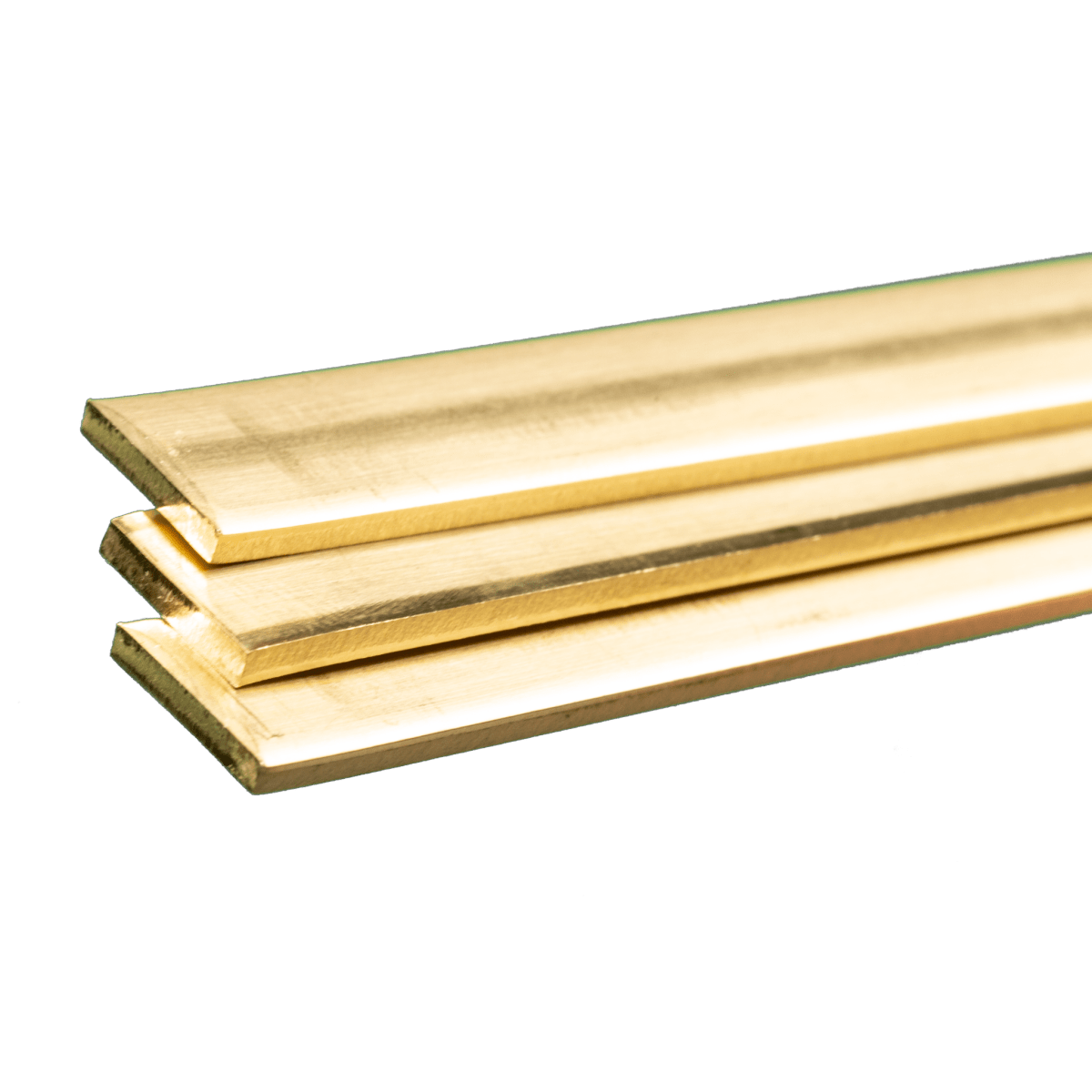 K&S 9739 Brass Strip 0.093" Thick x 1/2" Wide x 36" (3 Pieces) - Oakville Model Trains Depot