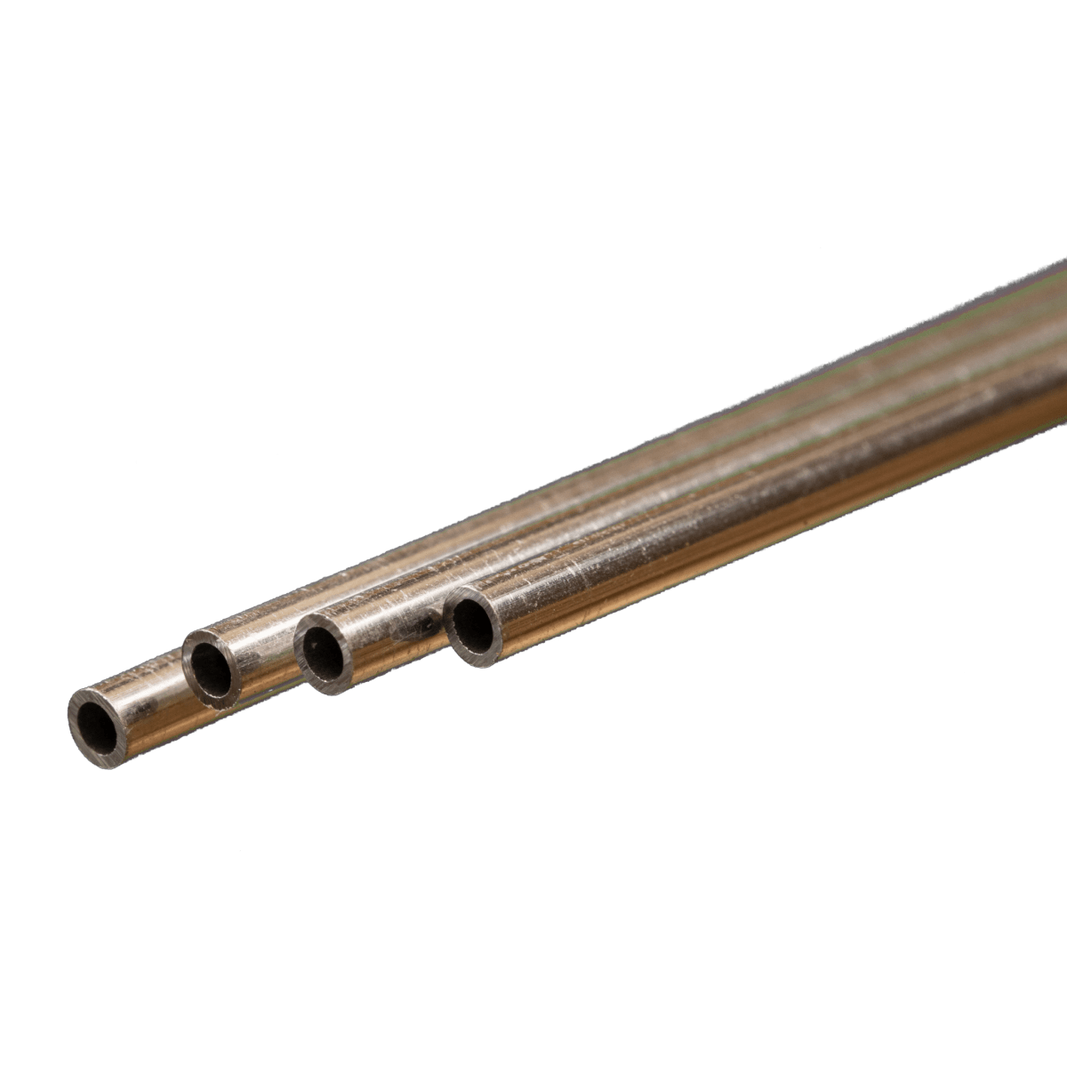 K&S 9802 Round Aluminum Tube 3mm OD x 0.45mm Wall x 300mm Long (4 Pieces) - Oakville Model Trains Depot