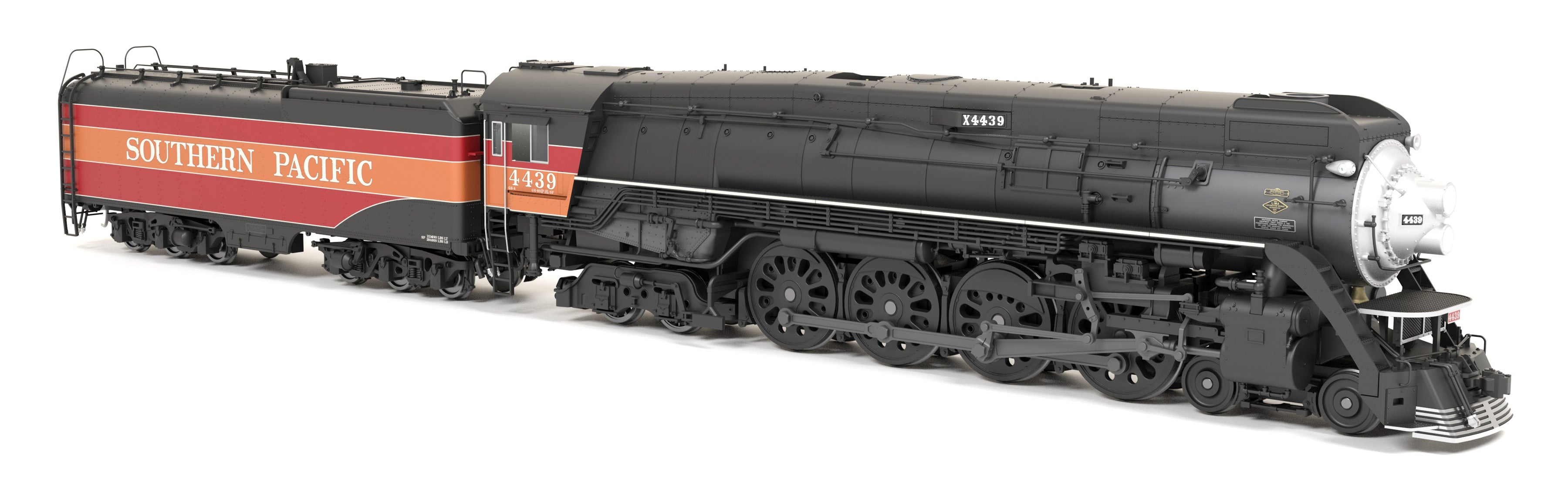 BLI 9833 HO GS-4 4-8-4 SP 4444 - underside view
