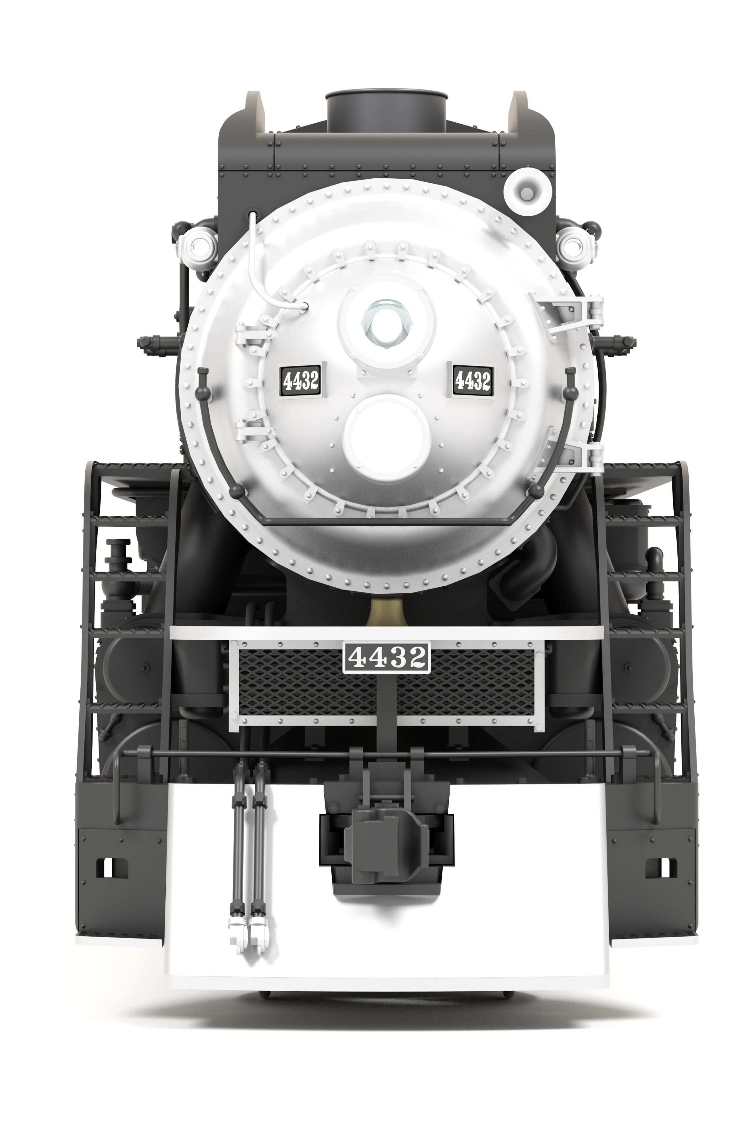 BLI 9836 HO GS-4 4-8-4 SP 4445 - side profile view