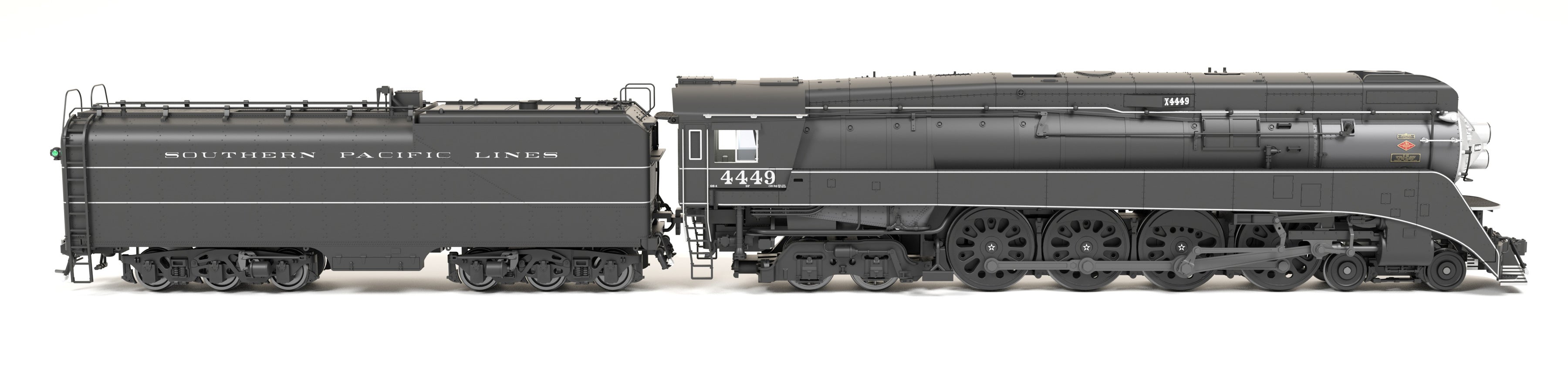 BLI 9843 HO GS-4 SP 4449 - roof and exhaust detail