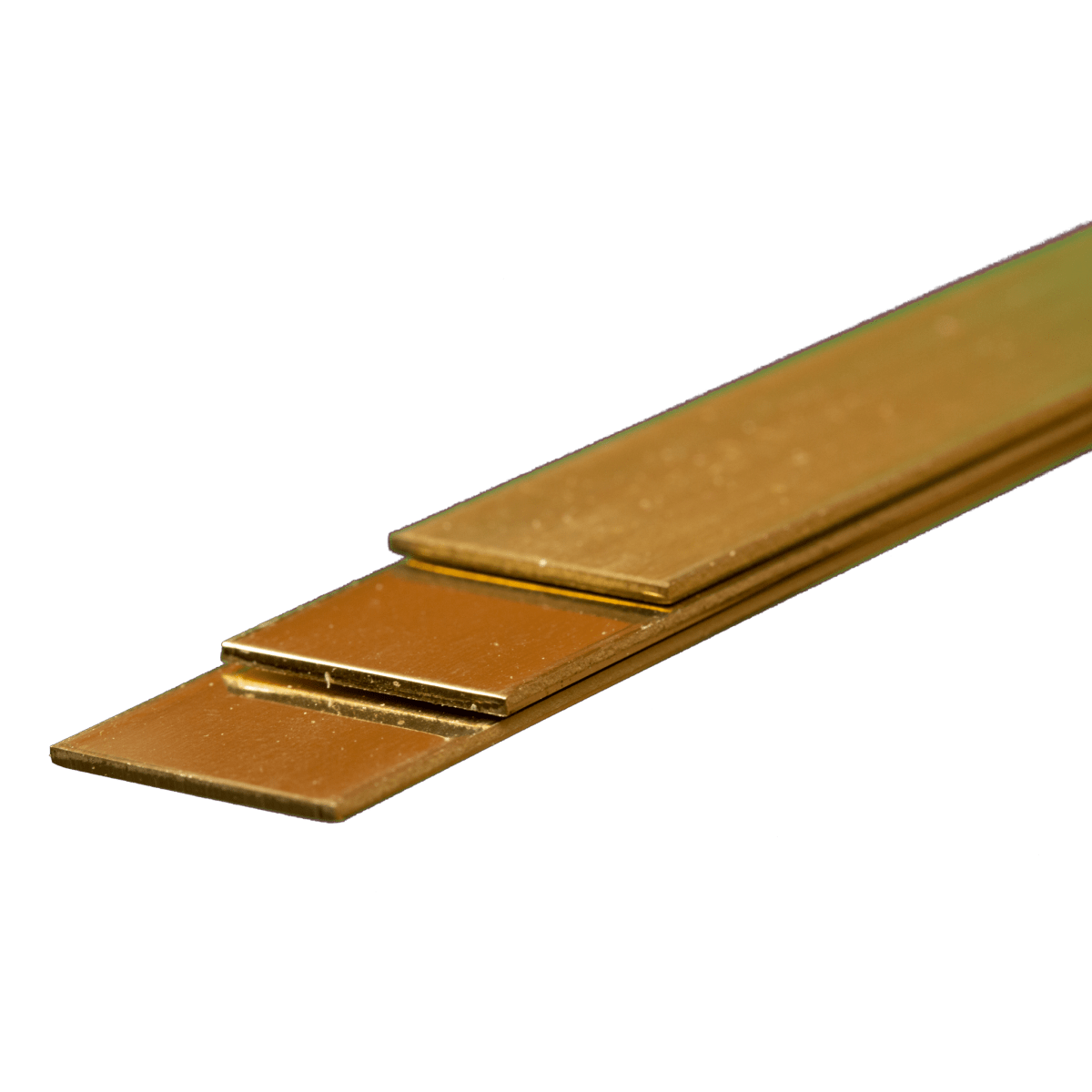 K&S 9845 Brass Strip 1mm Thick x 18mm Wide x 300mm Long (3 Pieces) - Oakville Model Trains Depot