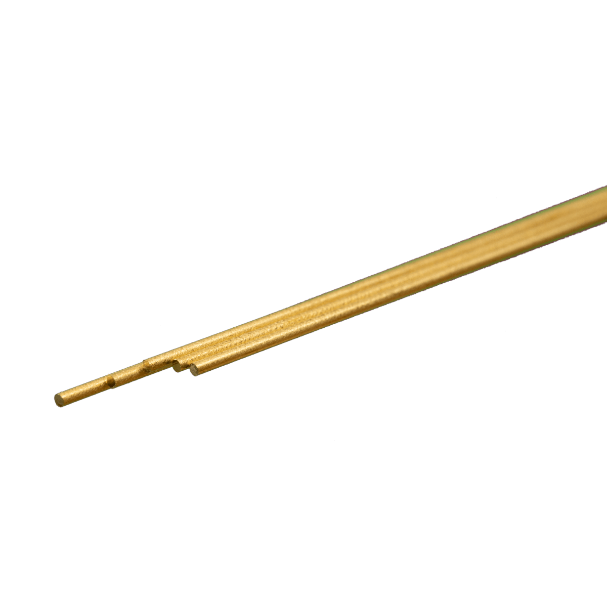 K&S 9861 Round Brass Rod 1mm OD x 300mm Long (5 Pieces) - Oakville Model Trains Depot