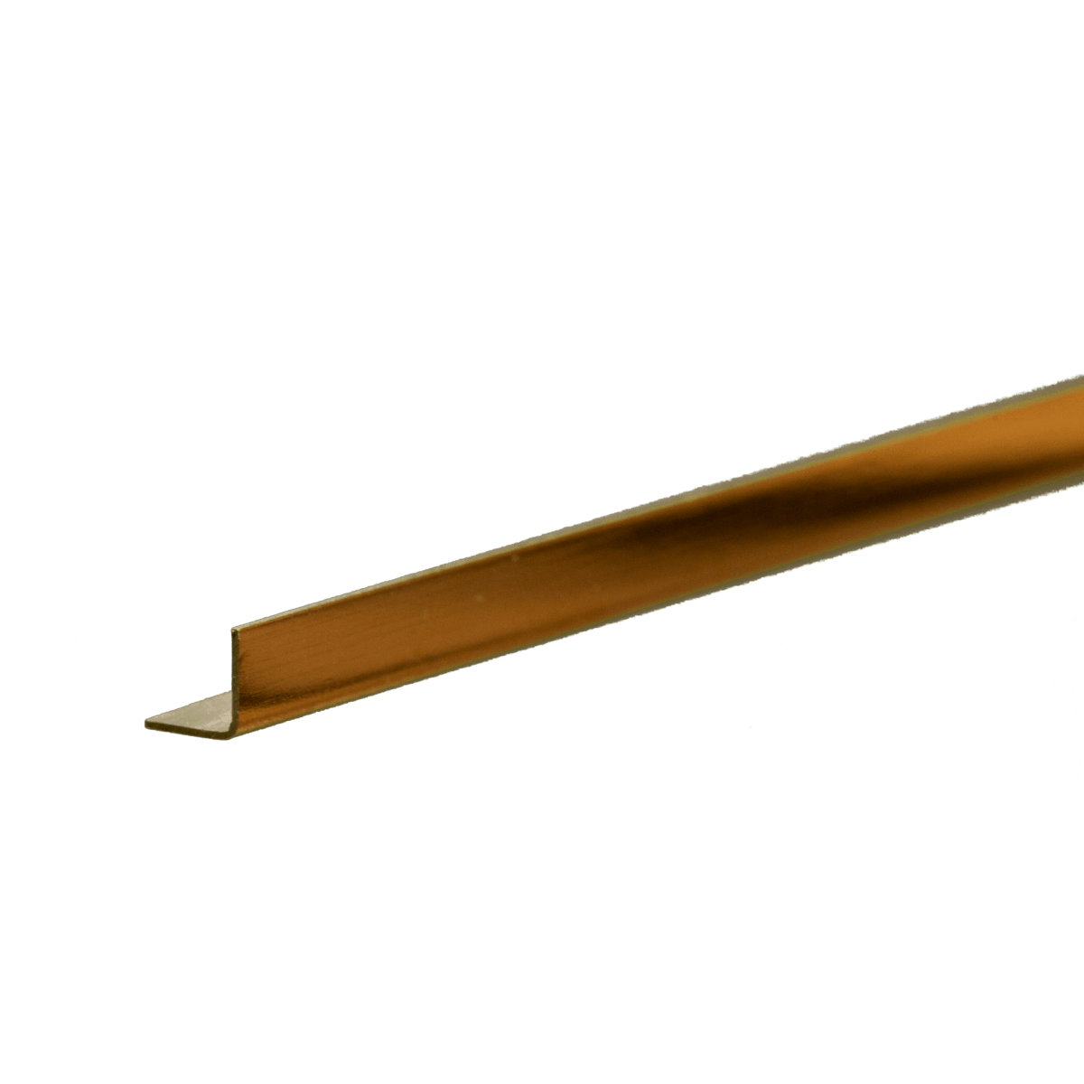 K&S 9881 Brass Angle 0.014" Wall - 3/16" Leg Length - 12" Long (1 Piece) - Oakville Model Trains Depot