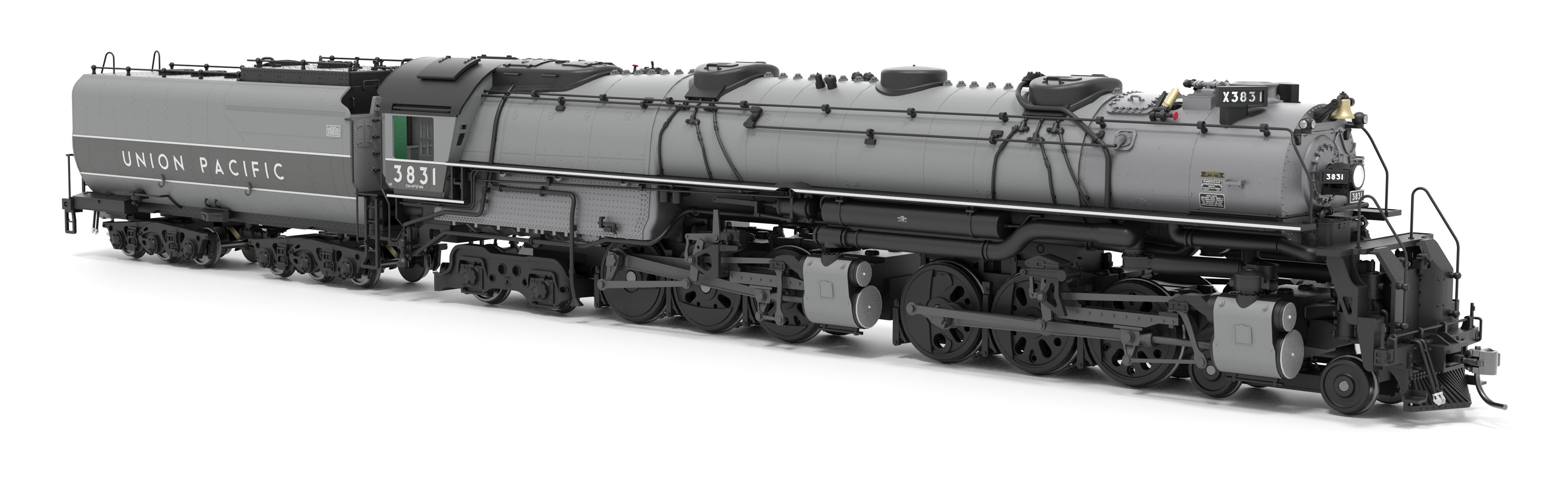 BLI 9915 HO Challenger CSA-2 UP 3831 - trucks and fuel tank