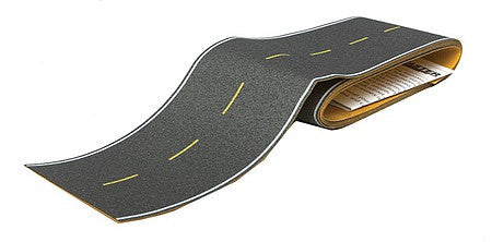 Walthers SceneMaster 1251 HO Scale Flexible Self-Adhesive Paved Roadway