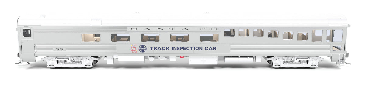 Broadway Limited Imports 9990 HO ATSF Track Inspection Car, ATSF #89, 1975-1982 Appearance - view 3