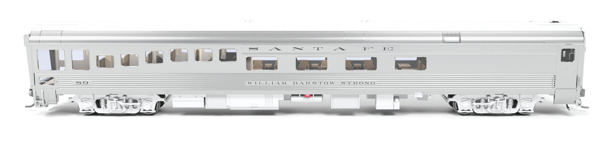 Broadway Limited Imports 9992 HO ATSF Track Inspection Car, ATSF #89 "William Barstow Strong", 1990-1995 Appearance - view 2