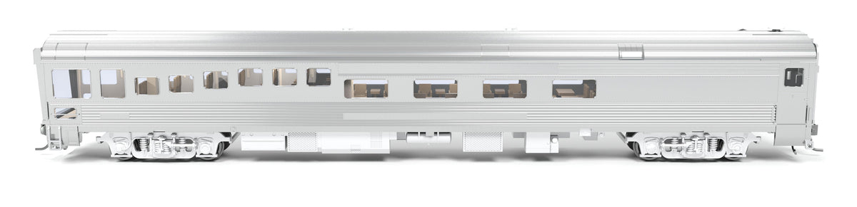 Broadway Limited Imports 9997 HO ATSF #89 Track Inspection Car, Unlettered, Stainless Steel - view 2
