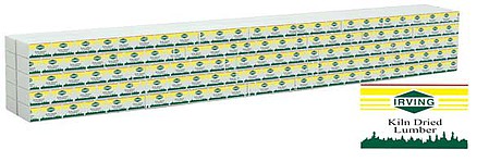Walthers SceneMaster 3163 HO Scale Wrapped Lumber Load Irving Lumber