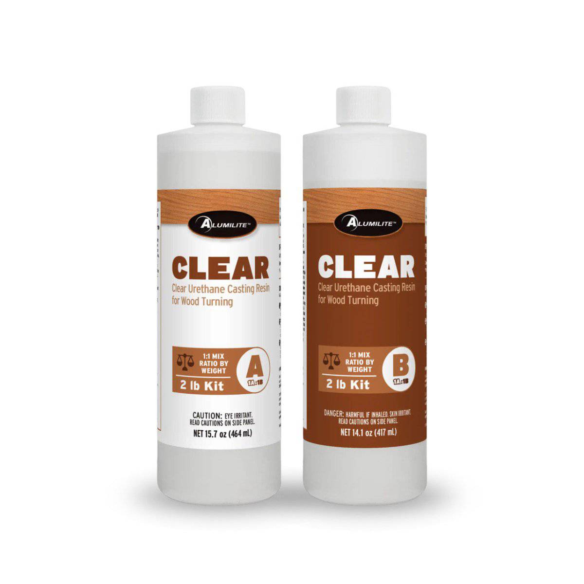 Alumilite 10040 Alumilite Clear (Crystal Clear) Casting Resin Kit - 16oz