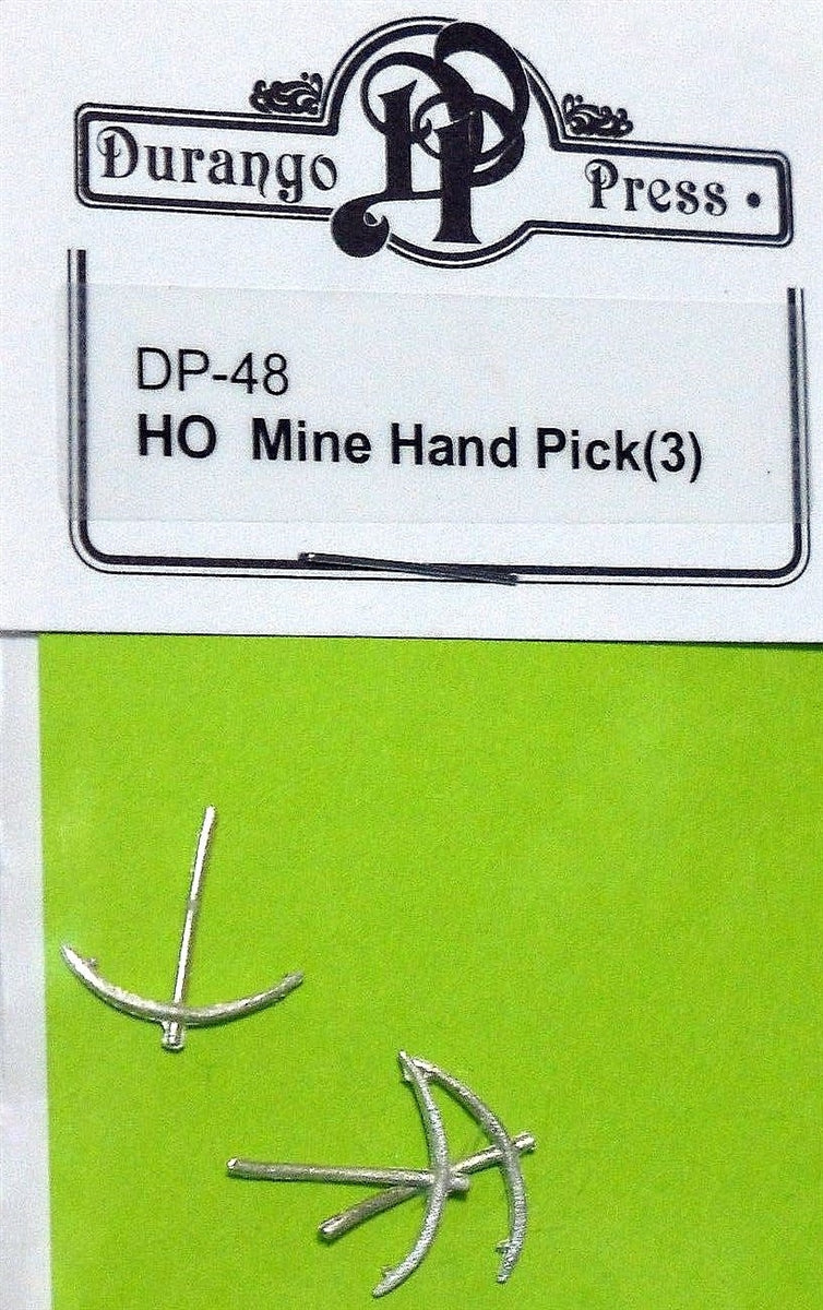 Durango Press 48 HO Scale Mine Hand Picks (3-Pack)