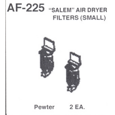 Details West 225 HO Scale Details West Salem Air Dryer Filters, Small (225) - 2 per set