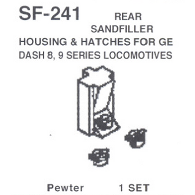 Details West 241 HO Scale Details West 241 - Rear Sandfiller Housing & Hatches