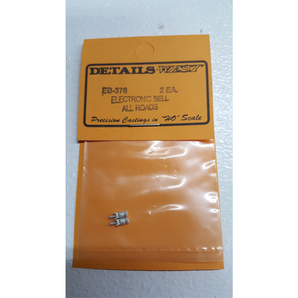 Details West 376 HO Scale Electronic Bell, All Roads (Non-Working) - 2