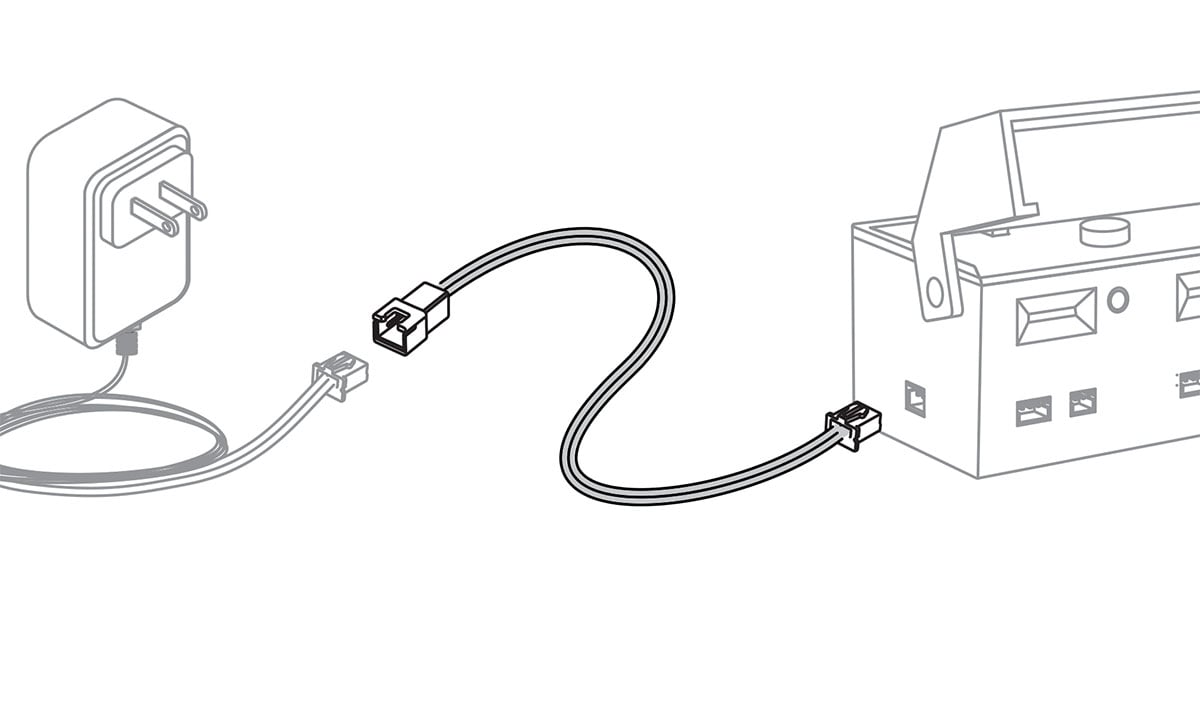 Woodland Scenics JS6977 Just Plug Power Supply Extension Cable - image 2