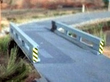 Osborn Models 1055 HO Scale Osborn Model Kits HO 1055 Concrete Bridge Railings Kit - 2 sections