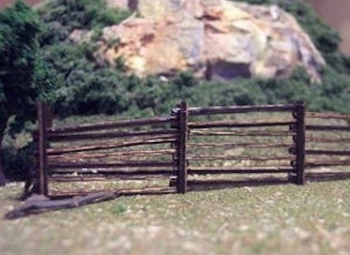 Osborn Models 1082 HO Scale Osborn Model Kits HO 1082 Log Fence Kit - 80 logs
