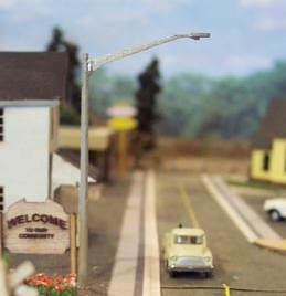 Osborn Models 1098 HO Scale Osborn Model Kits HO 1098 Street Lamps Kit (8 Pack) - 8 lamps