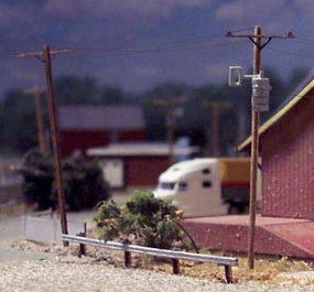 Osborn Models 1099 HO Scale Osborn Model Kits HO 1099 Utility Poles Kit (8 Pack) - 8 poles