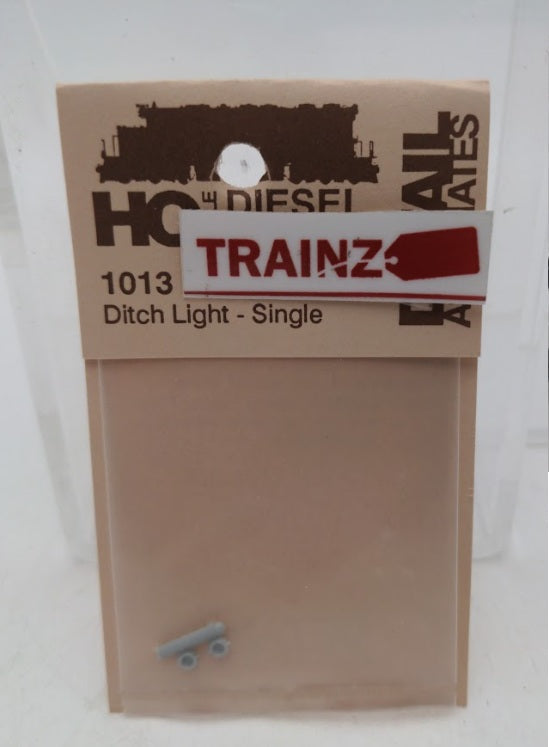Detail Associates 1013 HO Scale Ditch Lights - Canadian Style, pkg(2)