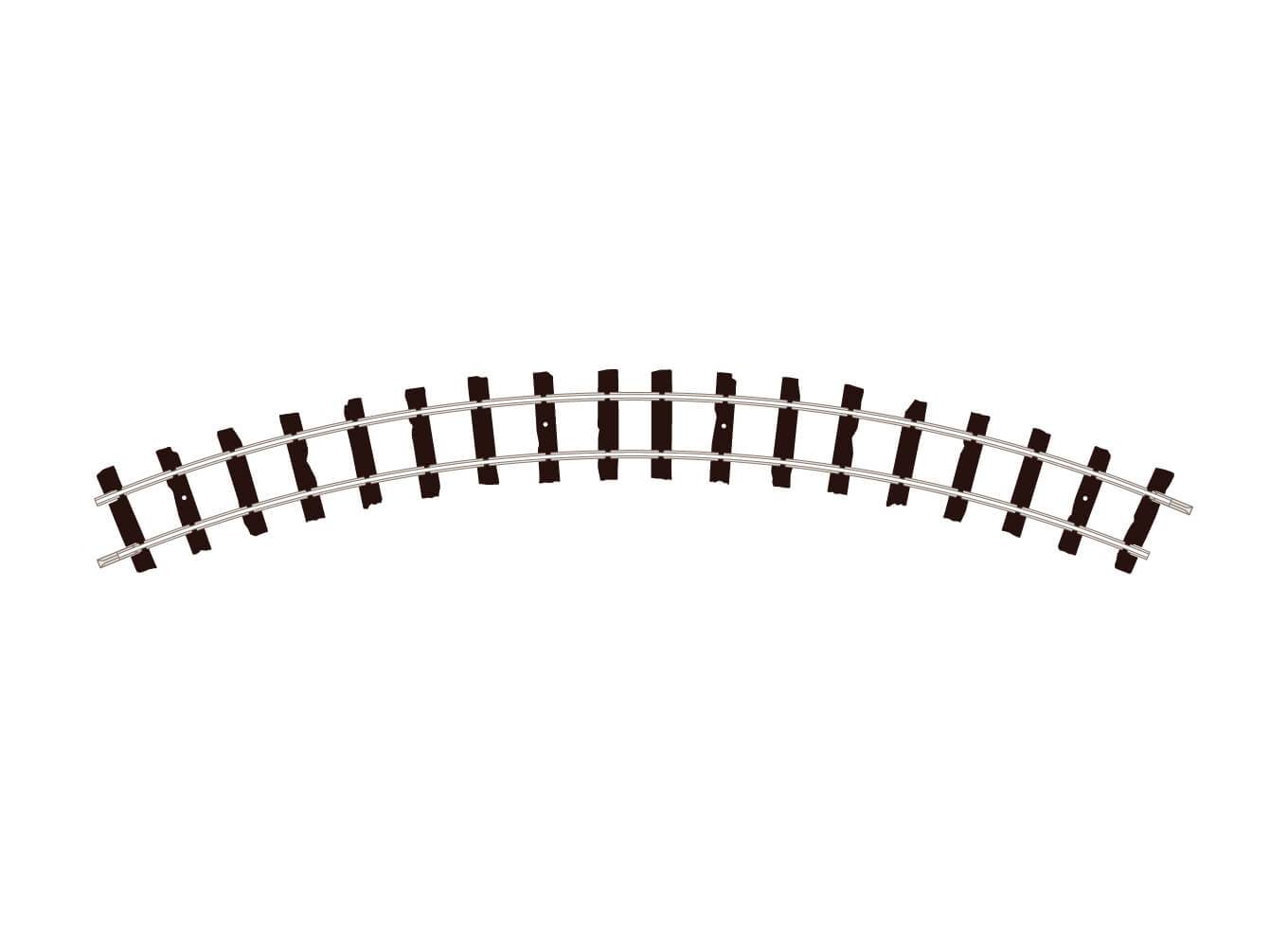 Peco ST412 OO-9 ST No. 1 Radius Double Curve (4)