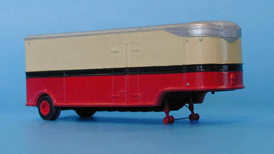 T-008 32' Fruehauf Drop Deck Furniture Van (Aerovan)