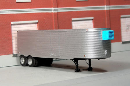 T-022 1951-55 34' Fruehauf Stainless Steel West Coast Style Reefer