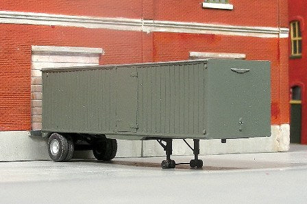 T-026 1950s Era 30' Fruehauf Single Axle Piggyback