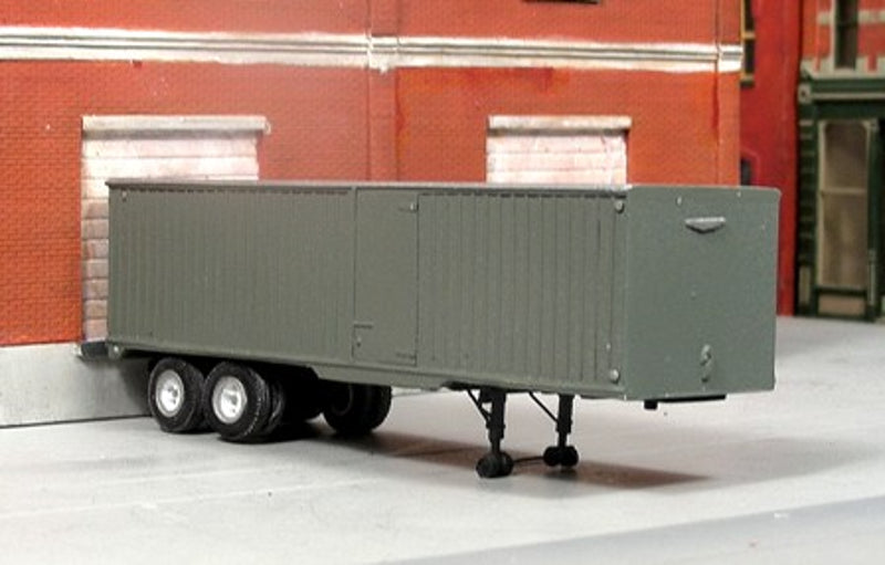 T-027 1950s Era 32' Fruehauf Tandem Axle Piggyback Van