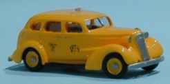 V-044 1937 Yellow Taxi