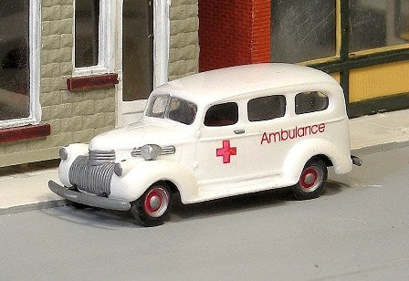 V-204 1941-47 Chevy Ambulance - Emergency Vehicle