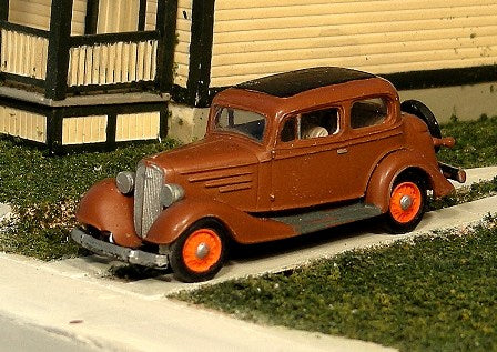V-233 1934 Chevy Two Door Town Sedan