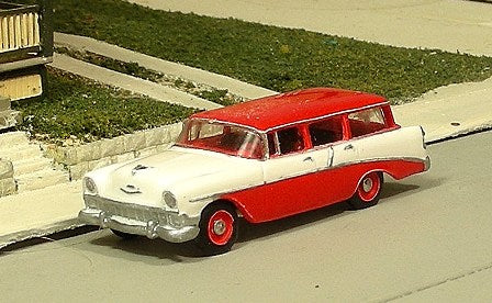 V-297 1956 Chevy Two Ten Four Door Wagon