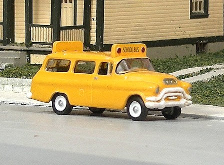 V-320 1955-56 GMC 1/2 Ton Suburban School Bus