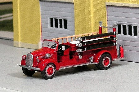 V-326 1939 Ford Open Cab LaFrance Pumper - Fire Truck