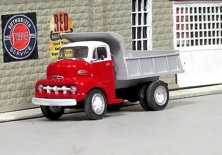 V-328 1952 Ford COE Dump Truck
