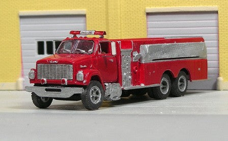V-403 1987-89 GMC Brigadier Slope Hood/Hale Tanker/Pumper - Fire Truck