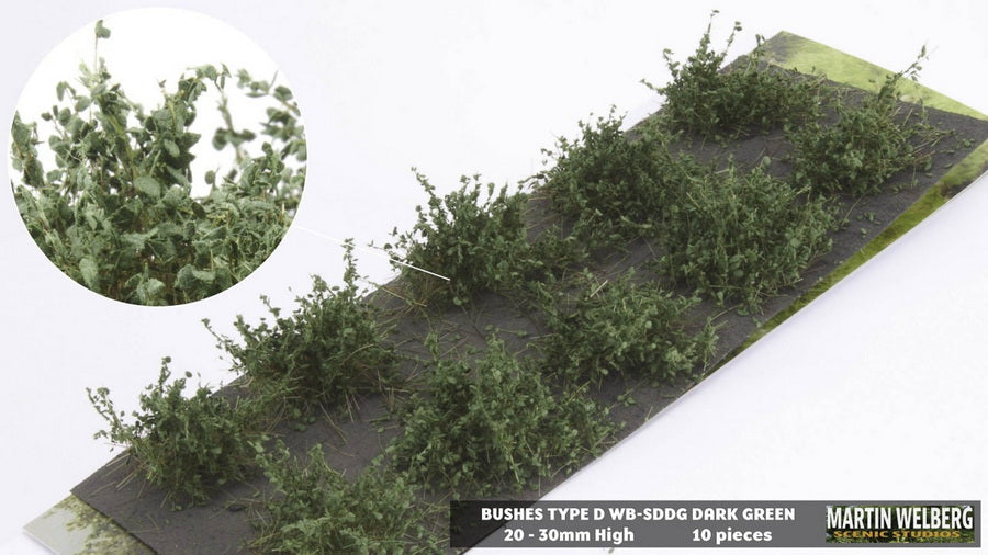 Martin Welberg SDDG Bushes Type D Dark Green