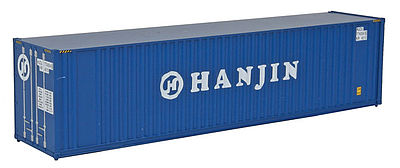 Walthers SceneMaster 8208 HO Scale 40' Container Assembled - Hanjin