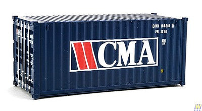 Walthers SceneMaster 8062 HO Scale 20' Corrugated Container CMA