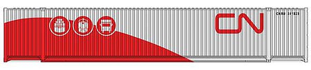 Walthers SceneMaster 8537 HO Scale 53' Singamas Corrugated Container CN