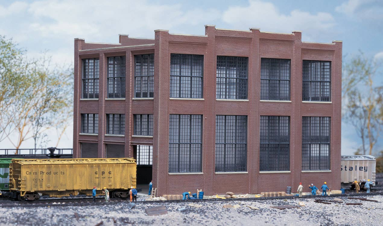 Walthers Cornerstone 3227 N Scale Backshop - Kit - 7 x 5-1/4 x 5-1/4" 17.7 x 13.3 x 13.3cm