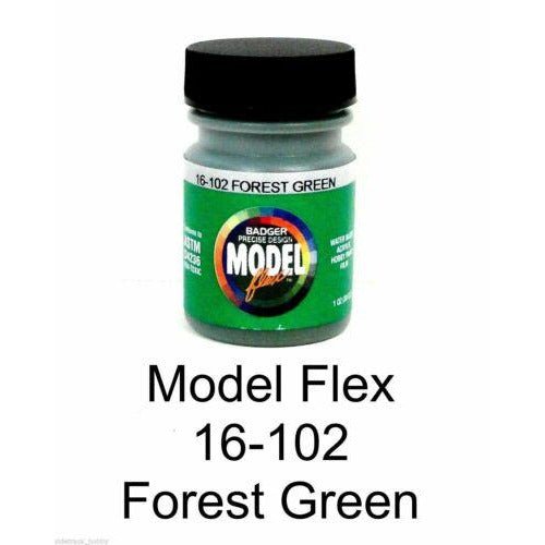 Badger 16102 Modelflex Forest Green Acrylic Paint 1 oz