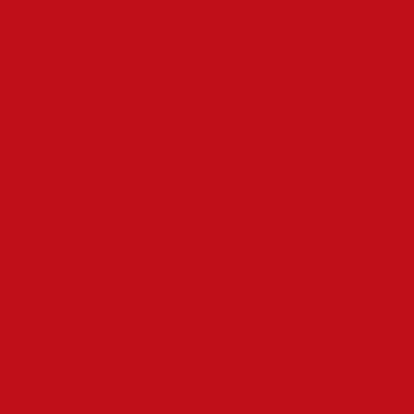 Tru-Color TCP-807 Flat Brushable Signal Red paint colour swatch - Oakville Model Trains Depot