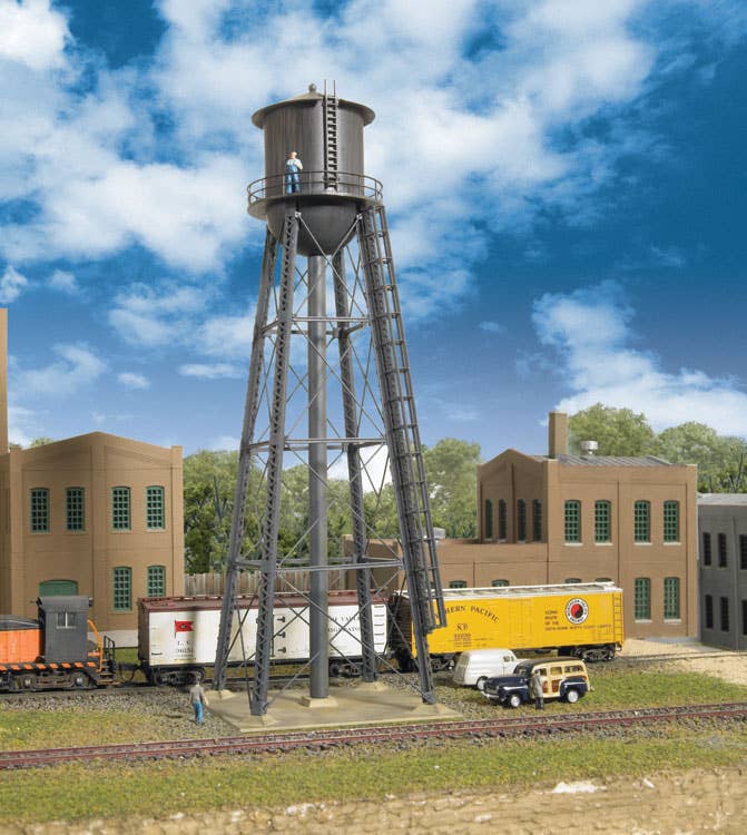 Walthers Cornerstone 3815 N Scale City Water Tower - Kit - 2-3/8 x 2-3/8 x 7" 6 x 6 x 17.7cm